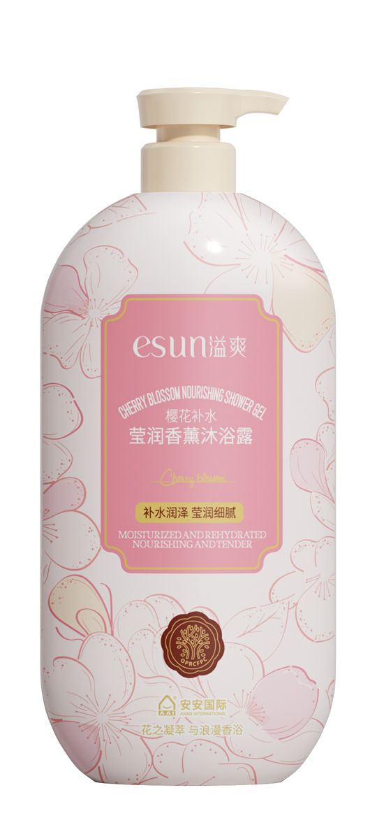 安安國際櫻花補水瑩潤香薰沐浴露